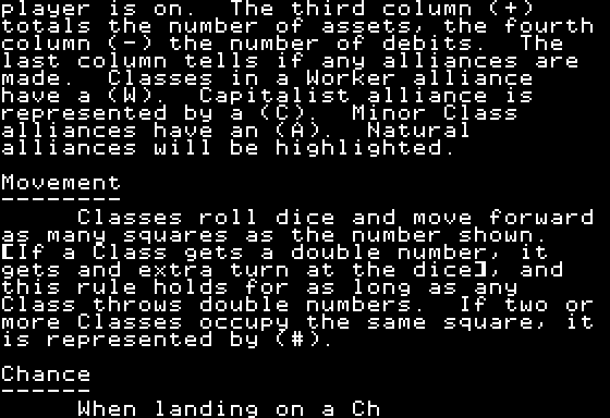 Class Struggle abandonware