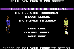 Keith Van Eron's Pro Soccer 3